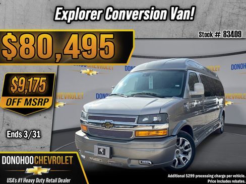 New 2025 Chevrolet Express 2500 Extended w/ Driver Convenience Package image 1