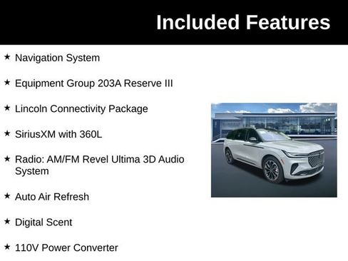 New 2026 Lincoln Nautilus Reserve AWD/4WD image 6