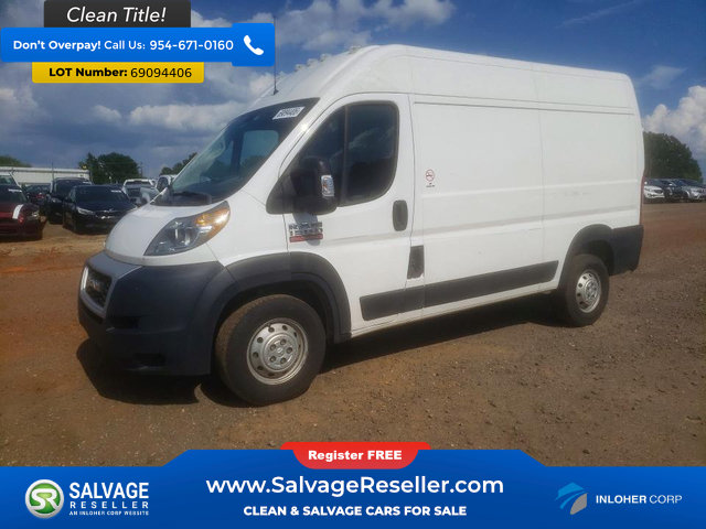 Used 2019 RAM ProMaster 1500 FWD image 1