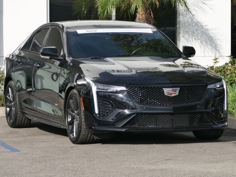 Certified 2023 Cadillac CT4 V w/ Navigation Package image 8