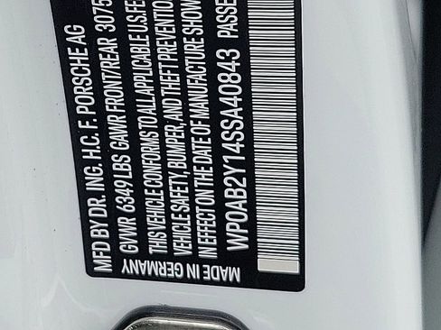 Used 2025 Porsche Taycan 4S image 23