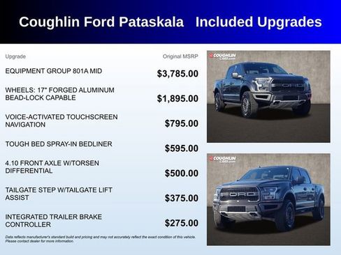 Used 2020 Ford F150 Raptor w/ Equipment Group 801A Mid image 3