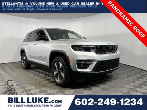 Certified 2022 Jeep Grand Cherokee Limited 4xe w/ Luxury Tech Group II image 1