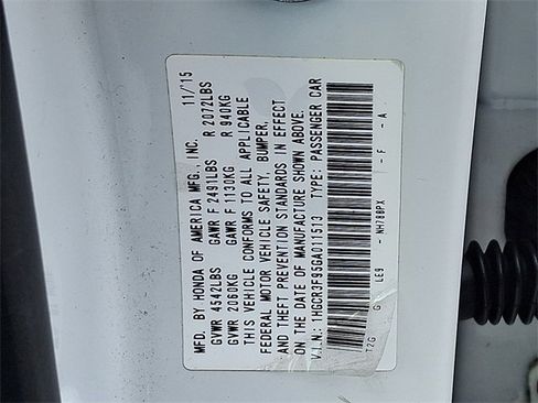 Used 2016 Honda Accord Touring image 27