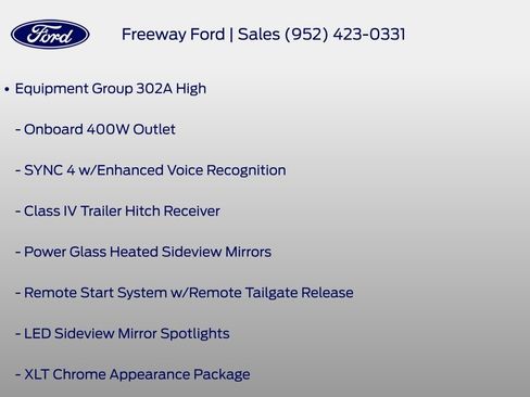 Certified 2023 Ford F150 XLT w/ Equipment Group 302A High AWD/4WD image 8