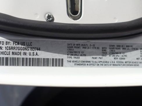 Used 2022 RAM 1500 Classic Warlock w/ Electronics Group image 51