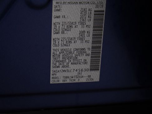 Used 2020 Nissan Rogue SL w/ Premium Package image 30