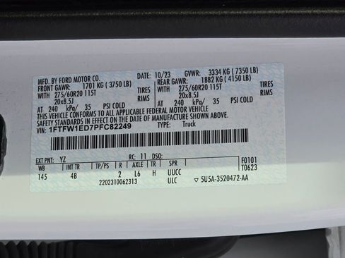 Used 2023 Ford F150 XLT w/ Equipment Group 302A High image 50