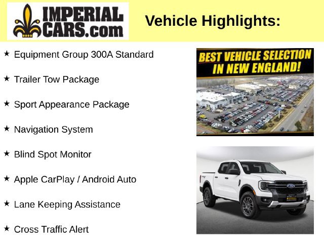 Used 2024 Ford Ranger XLT w/ Trailer Tow Package AWD/4WD image 3