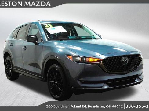 Used 2021 MAZDA CX-5 Carbon Edition image 1