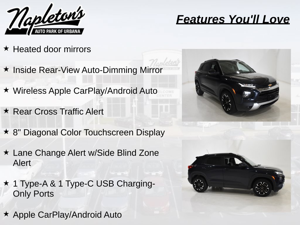 Used 2021 Chevrolet TrailBlazer LT w/ Premium Seating Package FWD image 27