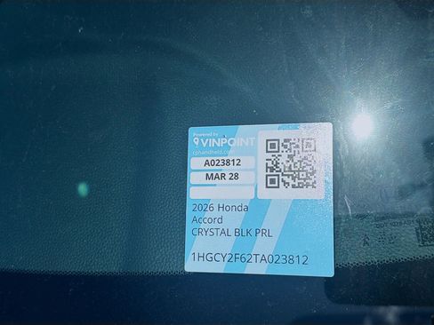 New 2026 Honda Accord EX-L image 27