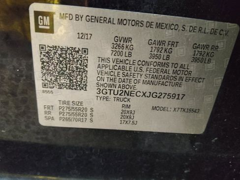 Used 2018 GMC Sierra 1500 SLT w/ SLT Premium Package image 33