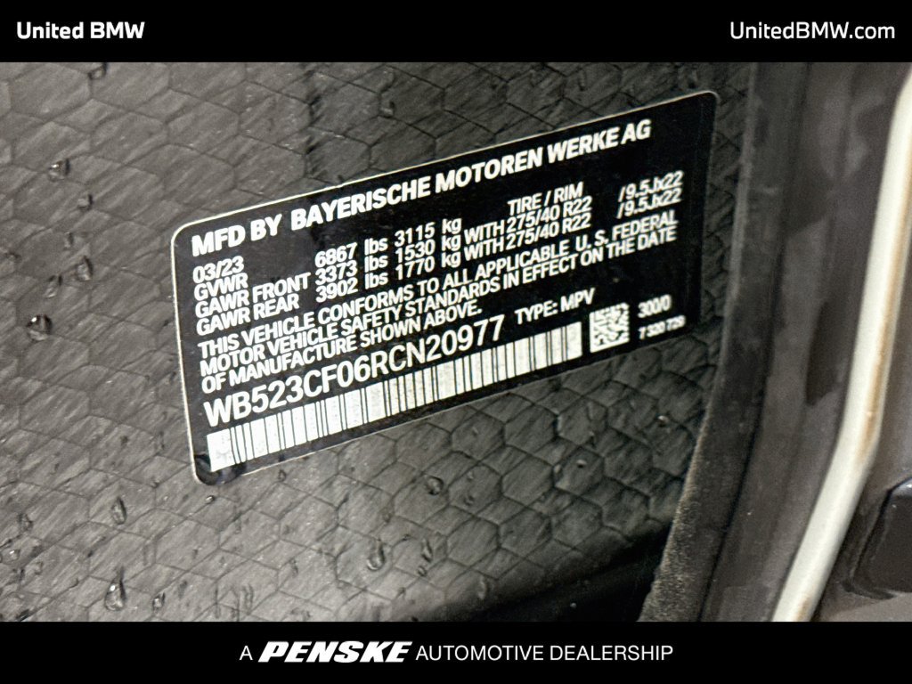 Certified 2024 BMW iX xDrive50 AWD/4WD image 22