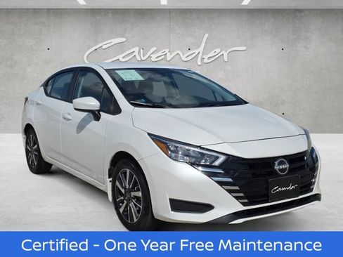 Certified 2025 Nissan Versa SV w/ Trunk Package FWD image 2