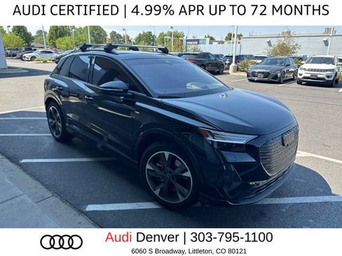 Certified 2024 Audi Q4 e-tron Prestige w/ Black Optic Package AWD/4WD image 3
