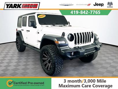 Certified 2020 Jeep Wrangler Unlimited Sport