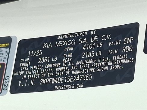 New 2025 Kia K4 GT-Line w/ GT-Line Premium Package image 11