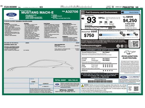 Used 2023 Ford Mustang Mach-E Select AWD/4WD image 2