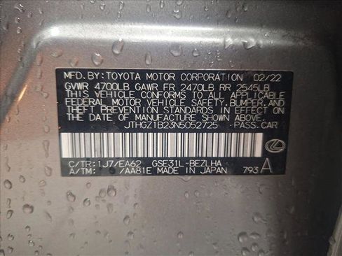 Used 2022 Lexus IS 350 F Sport image 22