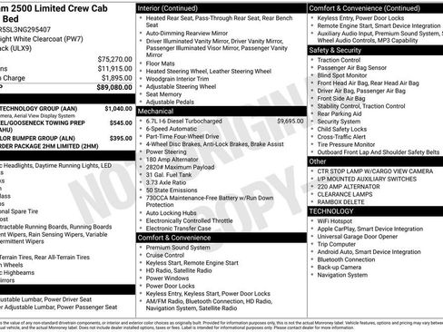Used 2022 RAM 2500 Limited w/ Towing Technology Group image 10