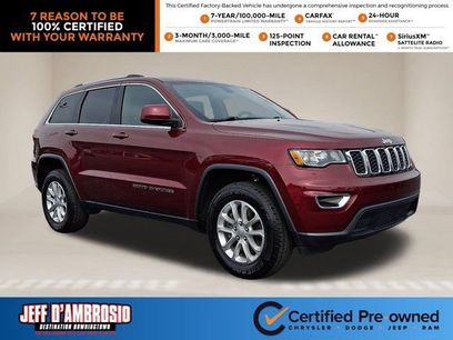 Certified 2021 Jeep Grand Cherokee Laredo