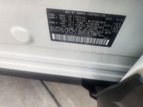 Certified 2026 Subaru Forester Touring AWD/4WD image 10