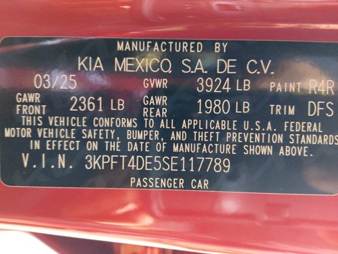 Used 2025 Kia K4 FWD image 33