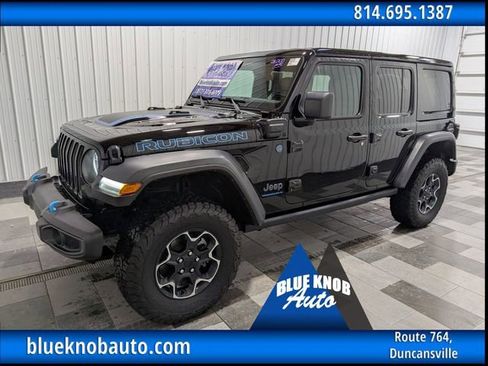 Used 2023 Jeep Wrangler Unlimited Rubicon 4xe w/ Cold Weather Group image 1