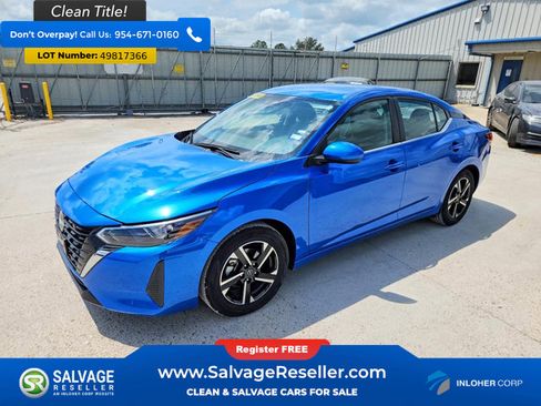 Used 2025 Nissan Sentra SV image 1