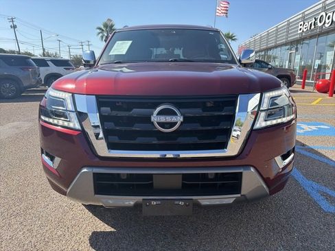 Certified 2022 Nissan Armada Platinum w/ Captain's Chairs Package image 2