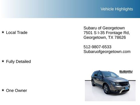 Used 2015 Dodge Journey Crossroad w/ Flexible Seating Group FWD image 9