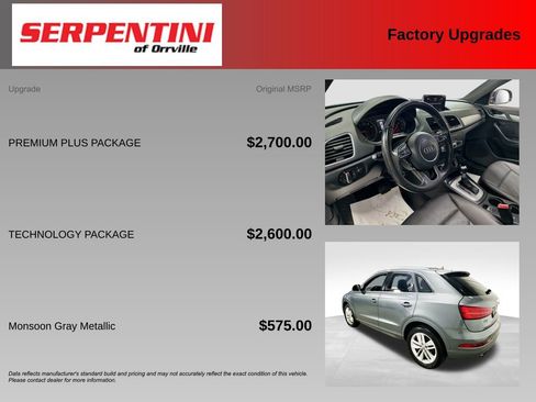 Used 2017 Audi Q3 2.0T Premium Plus w/ Premium Plus Package AWD/4WD image 6