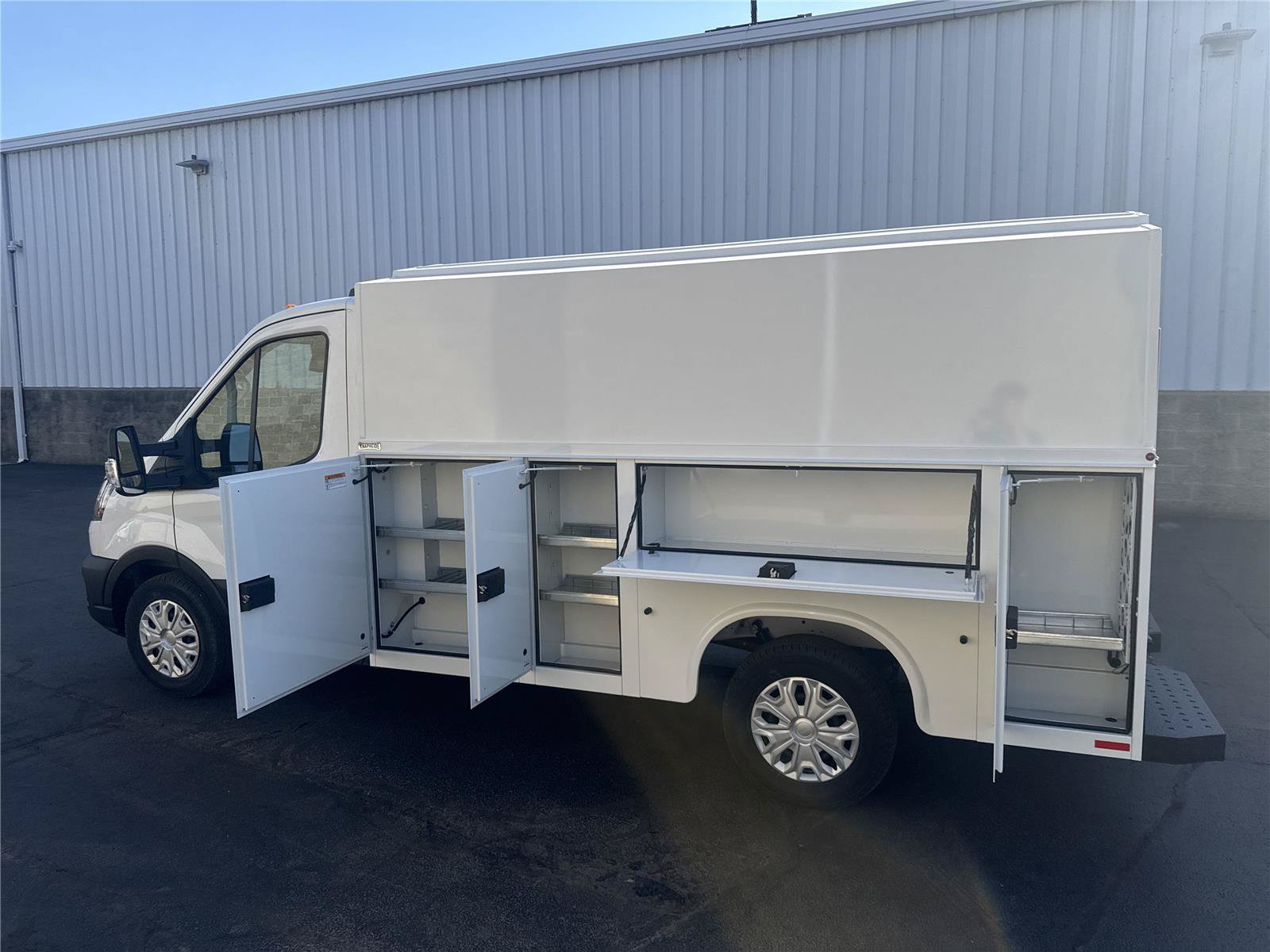 Used 2024 Ford Transit 350 w/ Interior Upgrade Package RWD image 2