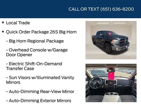 Used 2017 RAM 1500 Big Horn image 5