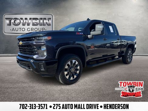 Used 2024 Chevrolet Silverado 2500 Custom w/ Custom Value Package AWD/4WD image 1