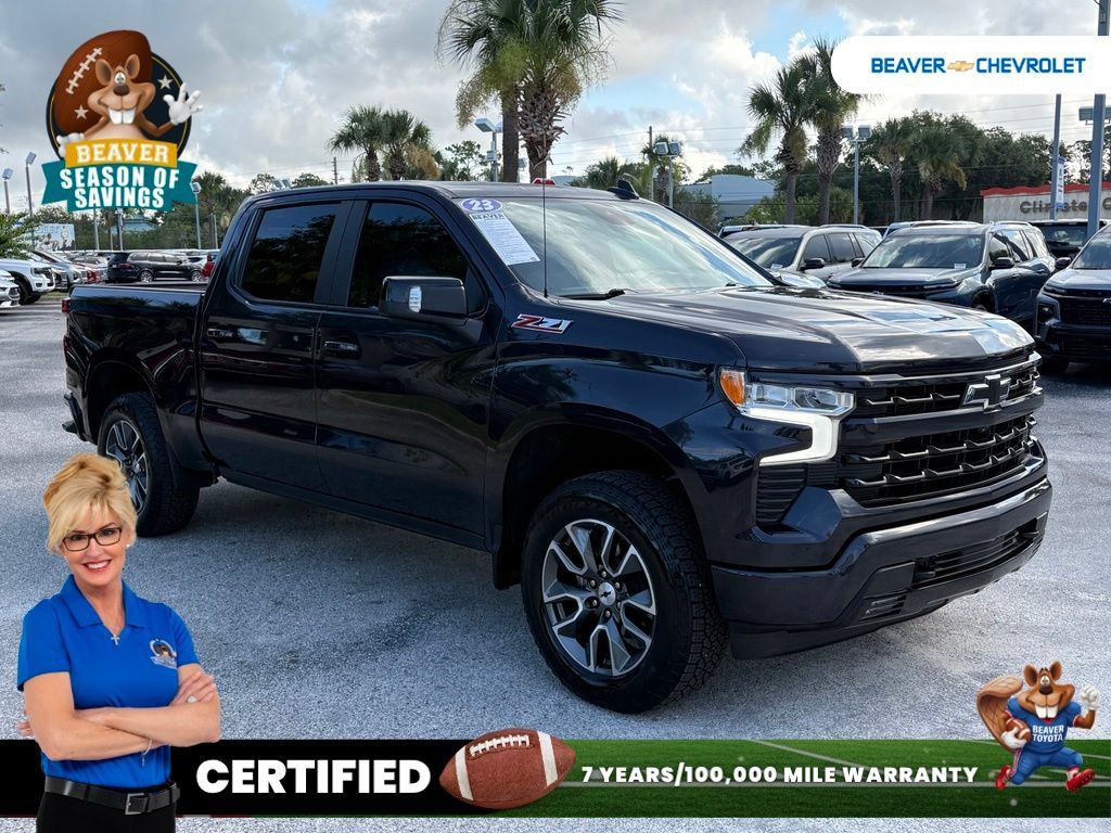 Used 2023 Chevrolet Silverado 1500 RST w/ RST All Star Premium Package AWD/4WD image 9