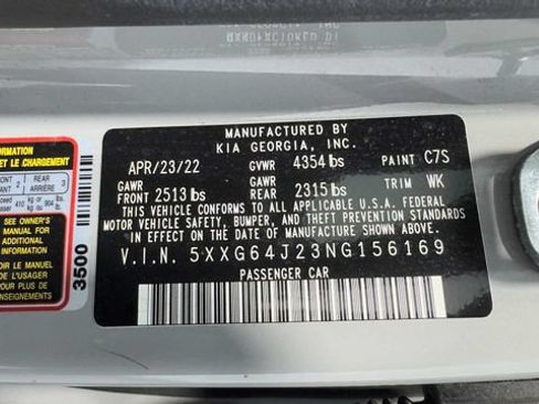 Used 2022 Kia K5 GT-Line w/ GT-Line FWD Premium Package image 37