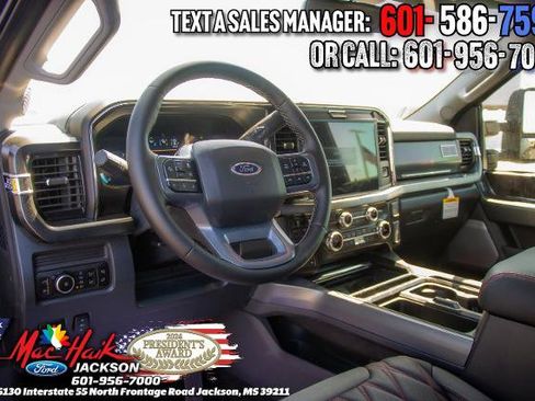 New 2026 Ford F250 Lariat w/ Black Appearance Package image 8