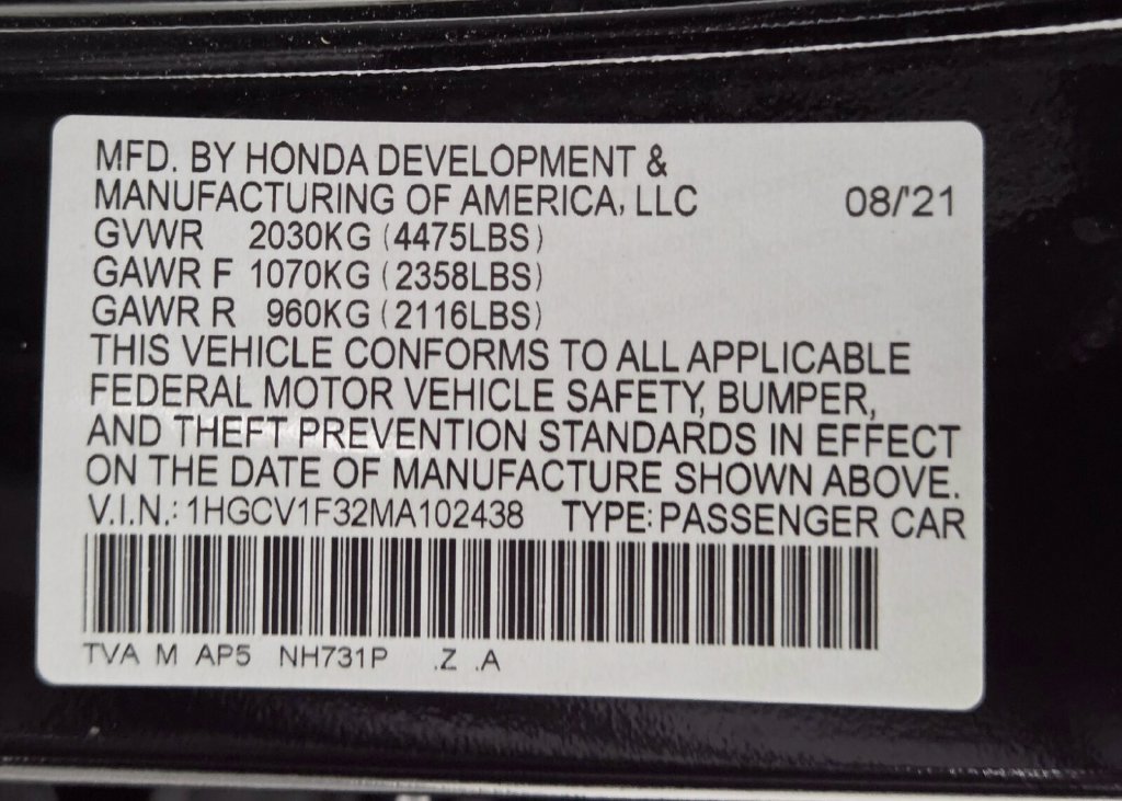 Used 2021 Honda Accord Sport image 33