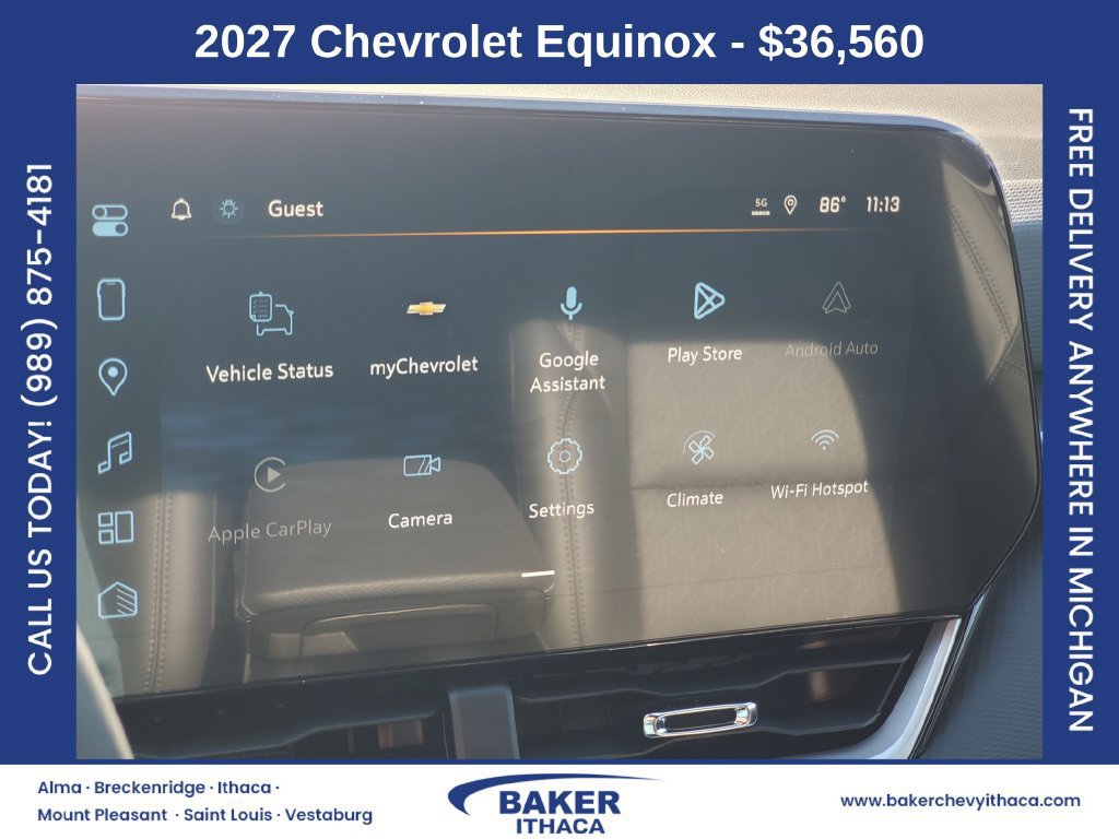 New 2027 Chevrolet Equinox LT w/ Convenience Package II AWD/4WD image 14