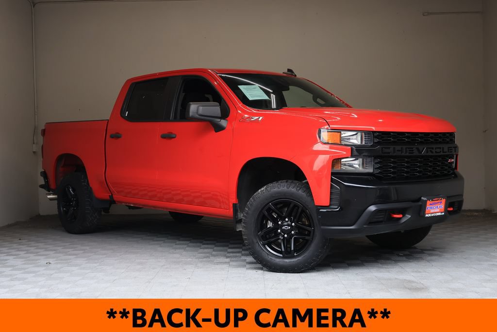 Used 2021 Chevrolet Silverado 1500 Custom Trail Boss w/ Safety Confidence Package AWD/4WD image 2