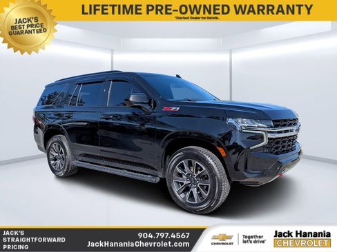 Used 2021 Chevrolet Tahoe Z71 w/ Rear Media and Nav Package image 1