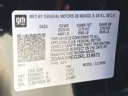 Used 2024 Chevrolet Equinox LS w/ LPO, Floor Liner Package FWD image 6