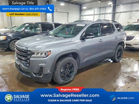 Used 2022 GMC Acadia AT4 w/ Technology Package AWD/4WD image 1