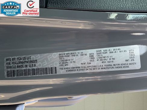 Certified 2023 Jeep Wrangler Unlimited image 44