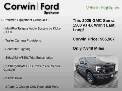 Used 2025 GMC Sierra 1500 AT4X image 30