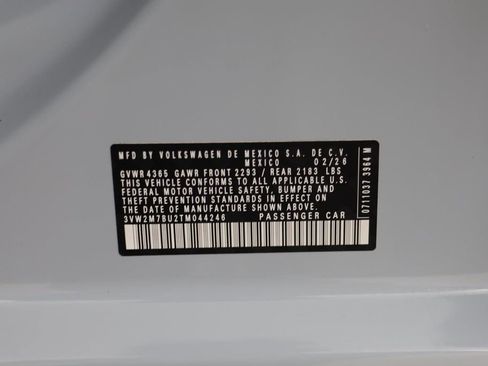 New 2026 Volkswagen Jetta GLI Autobahn FWD image 24