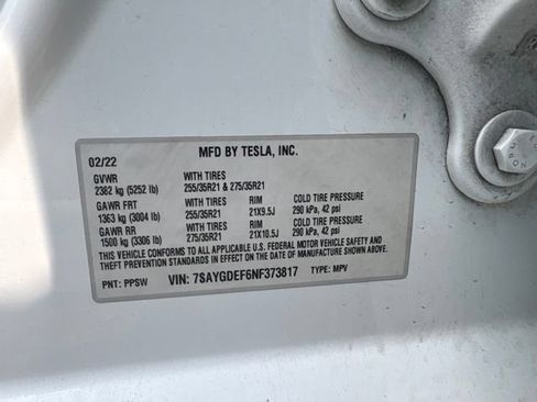 Used 2022 Tesla Model Y Performance AWD/4WD image 4