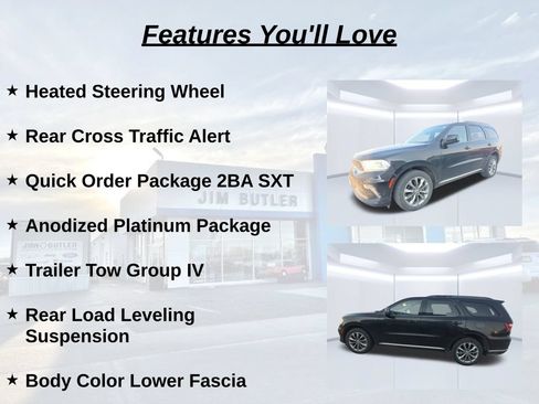 Used 2022 Dodge Durango SXT w/ Trailer Tow Group IV AWD/4WD image 21